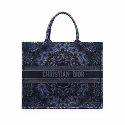 Dior Book Tote Kaleidiorscopic Blue