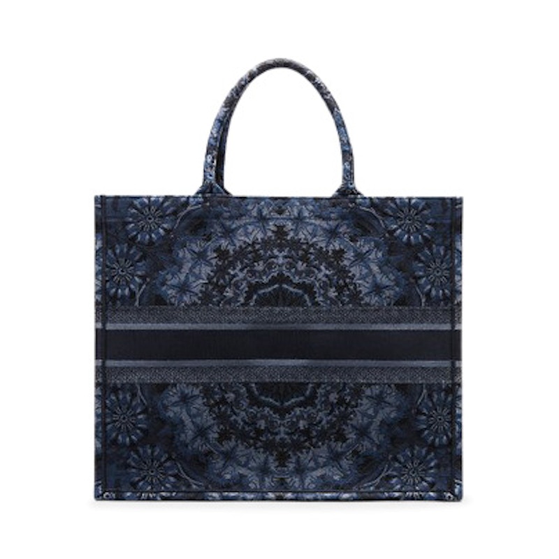 Order Dior Tote Buku Kaleidiorscopic Biru
