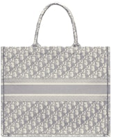 Dior Book Tote Oblique Bordir Kelabu Lookbook Dior Book Tote Oblique Bordir Kelabu