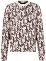 Dior Brown Crewneck Wool Cashmere Knit Sweater 033M628AT179-C081 Dior Brown Crewneck Wool Cashmere Knit Sweater 033M628AT179-C081