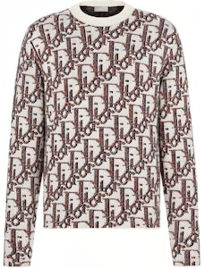 Dior Sweater Rajut Crewneck Coklat Wool Cashmere 033M628AT179-C081 Buy Dior Sweater Rajut Crewneck Coklat Wool Cashmere 033M628AT179-C081