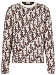 Dior Sweater Rajut Crewneck Coklat Wool Cashmere 033M628AT179-C081 Order Dior Sweater Rajut Crewneck Coklat Wool Cashmere 033M628AT179-C081