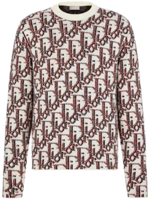 ディオール ブラウン クルーネック ウール カシミア ニット セーター 033M628AT179-C081 Order ディオール ブラウン クルーネック ウール カシミア ニット セーター 033M628AT179-C081