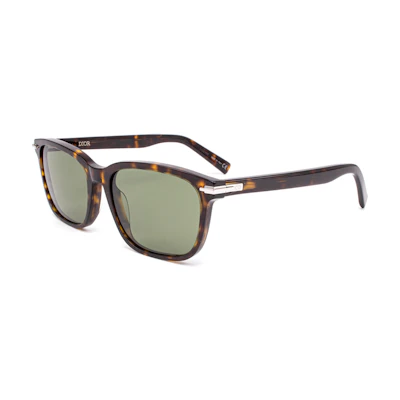 DIOR Brown Irregular Sunglasses Unisex with Logo Accent for Couples. diorblacksuitsf20c0