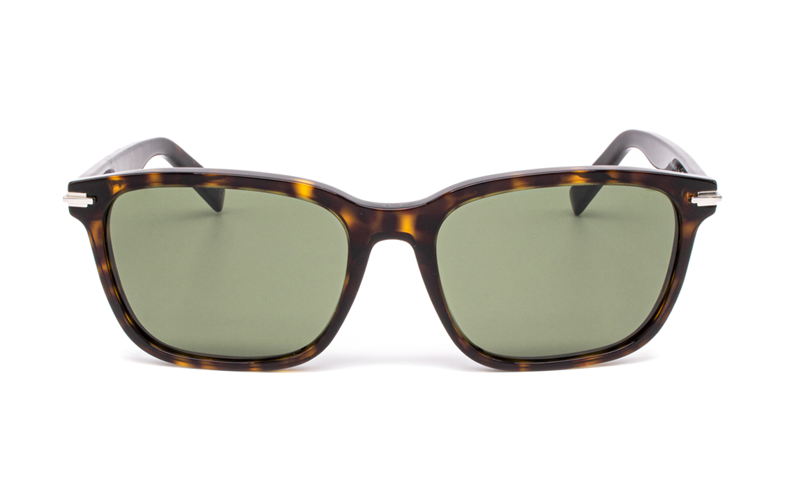 Lookbook 迪奥棕色不规则情侣款太阳镜男女通用带标志装饰。 diorblacksuitsf20c0