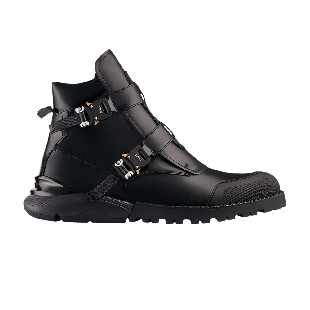 Dior Buckle Military Combat Boot 'Black'