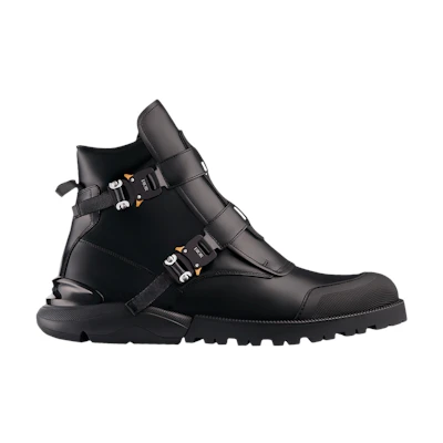 Dior Buckle Military Combat Boot 'Black'