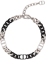 Dior by Birkenstock CD 1947 Bracelet Black/Silver-Finish Dior by Birkenstock CD 1947 Bracelet Black/Silver-Finish