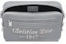 Order Tas Dior oleh Birkenstock Christian Dior 1947 Signature Safari Messenger Abu-abu