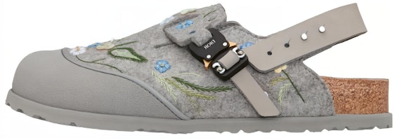 Dior by Birkenstock Mule Tokio Felted Wool Flowers 3SA116ZSE_H866 Dior by Birkenstock Mule Tokio Felted Wool Flowers 3SA116ZSE_H866
