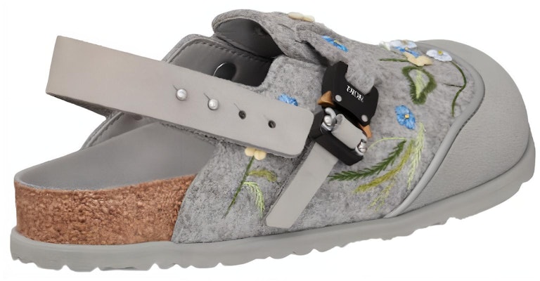 Dior x Birkenstock Tokio 羊毛毡花朵拖鞋 3SA116ZSE_H866 Shop Dior x Birkenstock Tokio 羊毛毡花朵拖鞋 3SA116ZSE_H866
