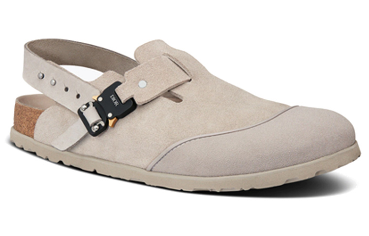 Order Dior 與 Birkenstock 聯名的 Greige 塗鴉風 Tokio 木屐拖鞋 3SA116ZSD_H161