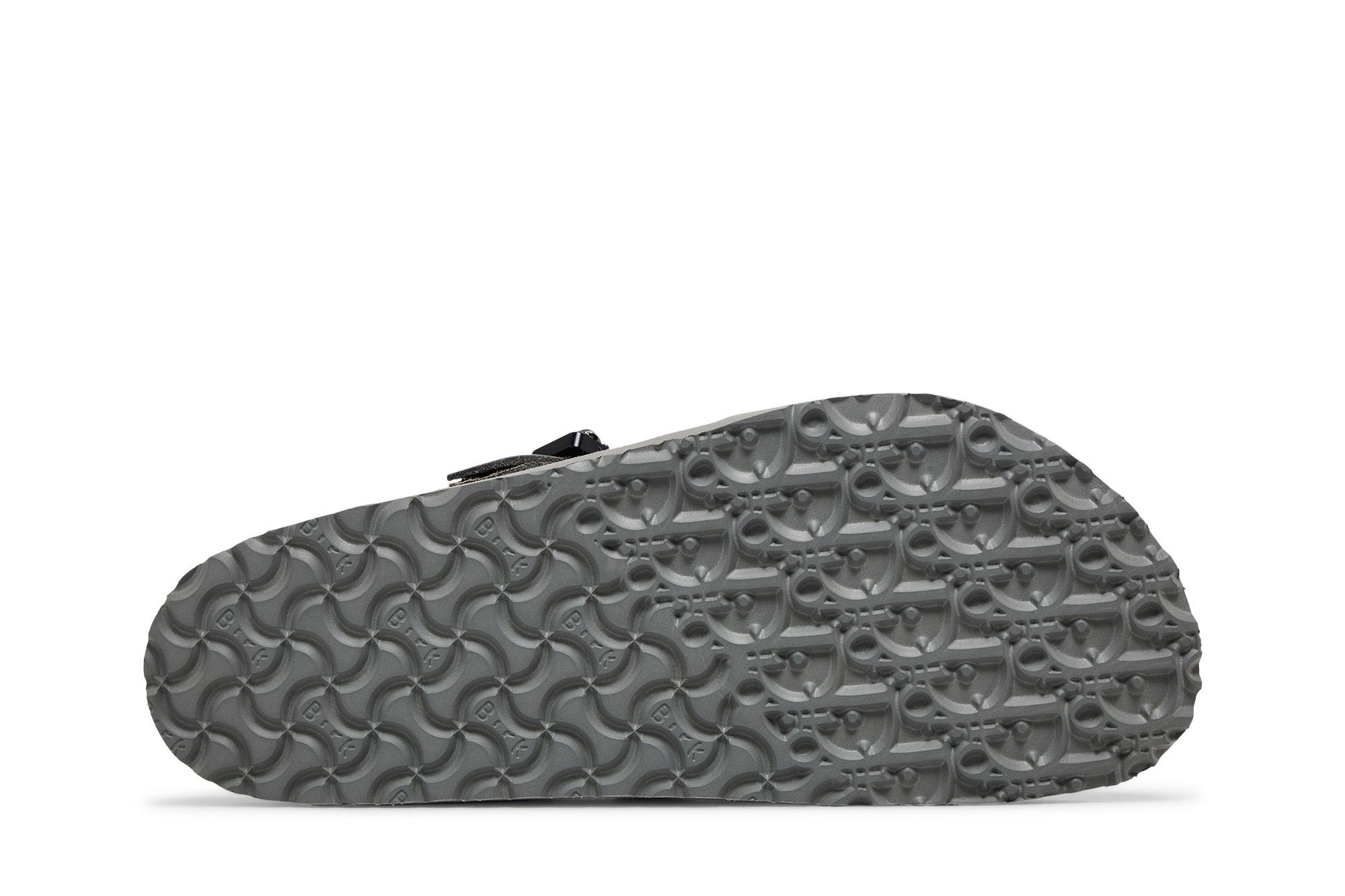Shop Dior x Birkenstock Tokio Mule Grigio 3SA116ZSC_H800
