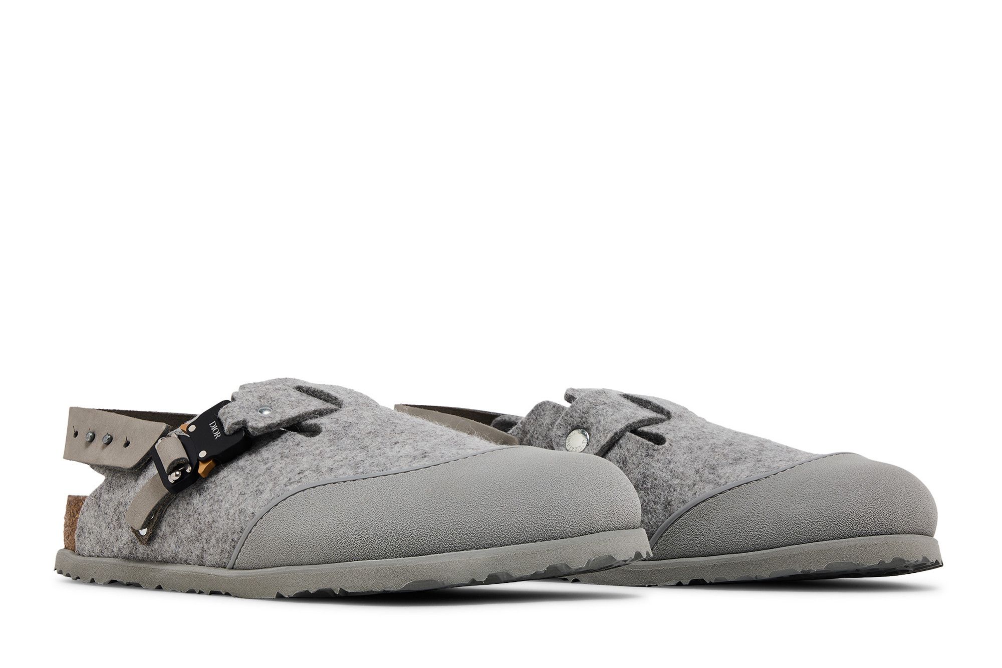 Cheap Dior x Birkenstock Tokio Mule Grigio 3SA116ZSC_H800