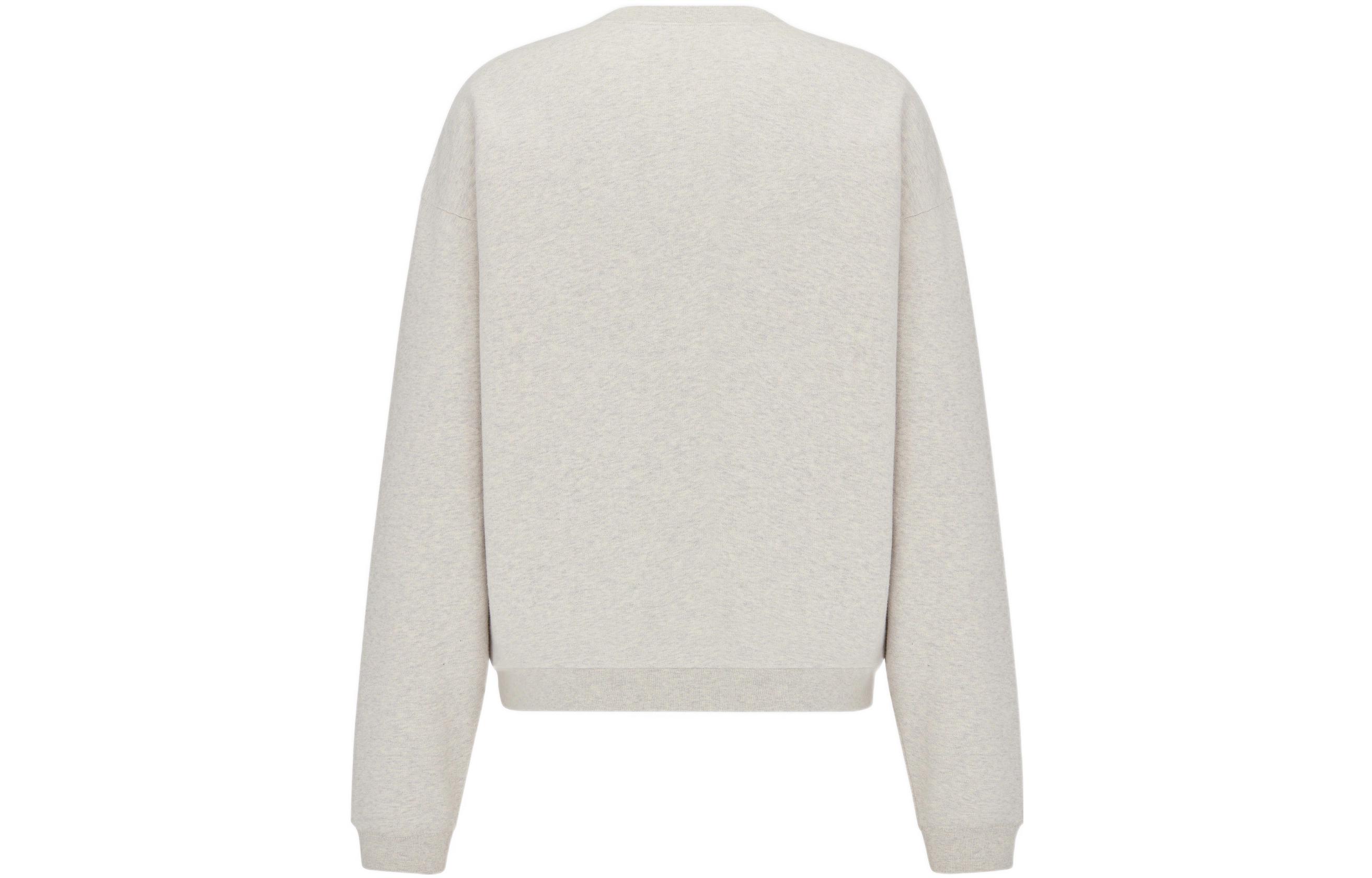 Lookbook Sudadera Gris DIOR By Erl con Logo Bordado. 313J674A0815-C881