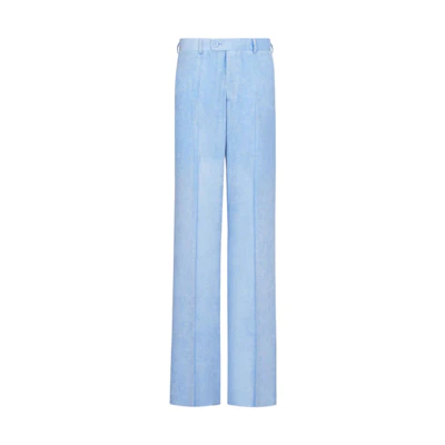 DIOR By Erl Corduroy Straight-Leg Casual Pants Blue 313C104A5699-C510