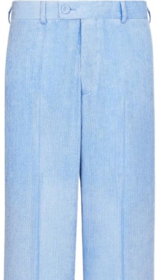 DIOR By Erl Corduroy Straight-Leg Casual Pants Blue 313C104A5699-C510 Cheap DIOR By Erl Corduroy Straight-Leg Casual Pants Blue 313C104A5699-C510