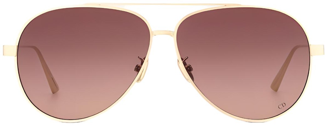 DIOR Gafas de Sol Aviador Metálicas Unisex Doradas Logo Cannage DiorCannage A1U-B0F2 Lookbook DIOR Gafas de Sol Aviador Metálicas Unisex Doradas Logo Cannage DiorCannage A1U-B0F2