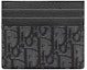 Order Dior Card Holder (6 Card Slot) Oblique Jacquard Black