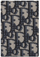 Dior Pemegang Kad Lipat Dua Oblique Jacquard Beige/Hitam Order Dior Pemegang Kad Lipat Dua Oblique Jacquard Beige/Hitam