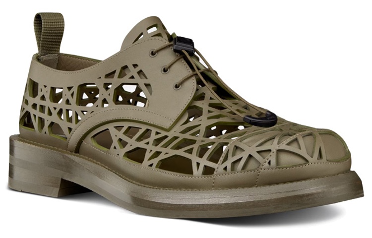 Lookbook Dior Carlo Derby 'Khaki' Kasut Lelaki 3DE352ZUL_H167