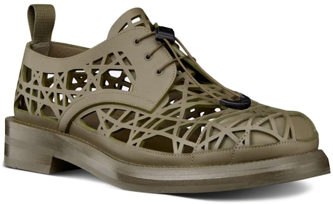 Dior Carlo Derby 'Khaki' Kasut Lelaki 3DE352ZUL_H167 Lookbook Dior Carlo Derby 'Khaki' Kasut Lelaki 3DE352ZUL_H167