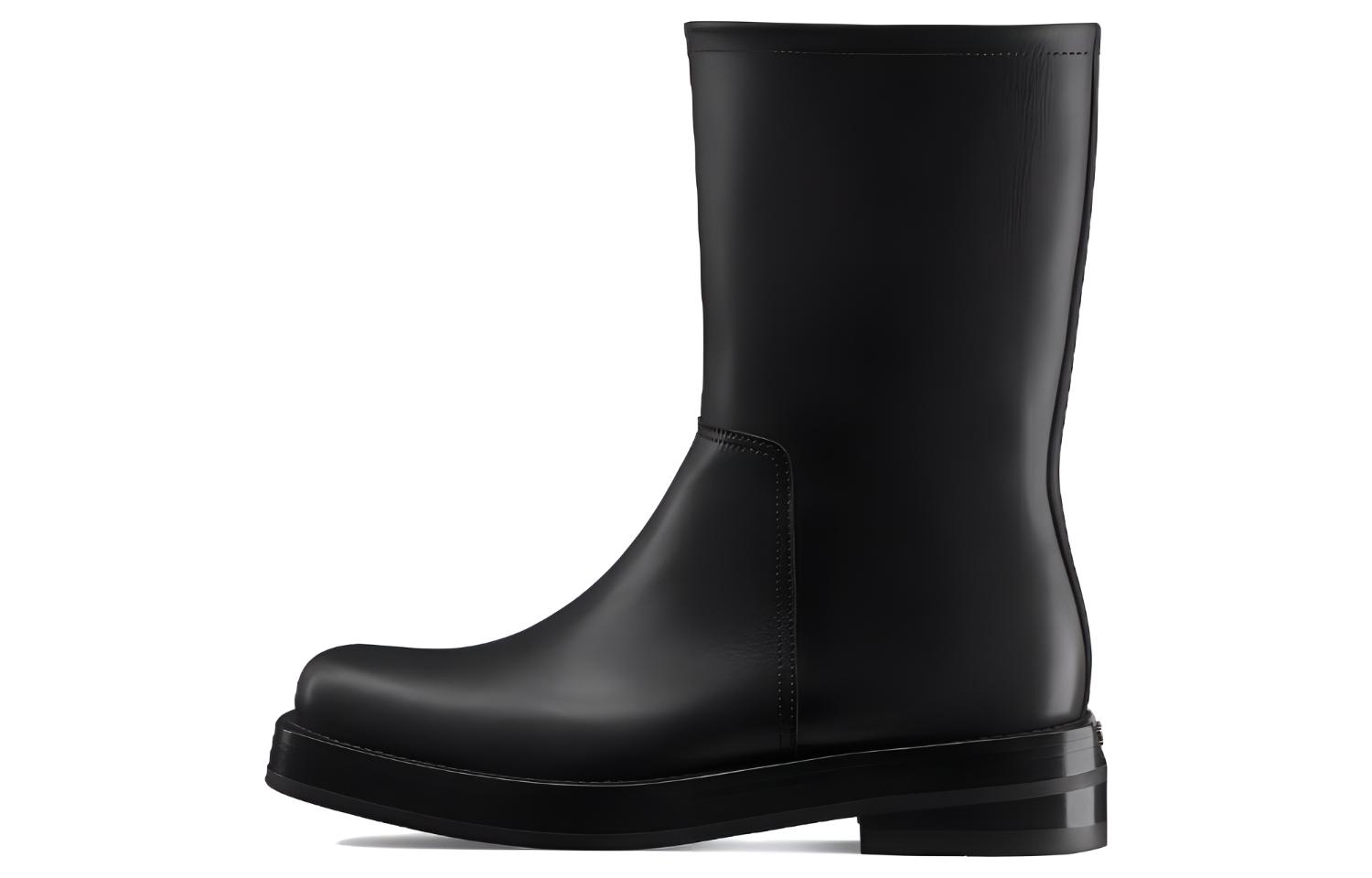 Dior Carlo Leather Ankle Boots 'Black' 3BO317ZMP_H900