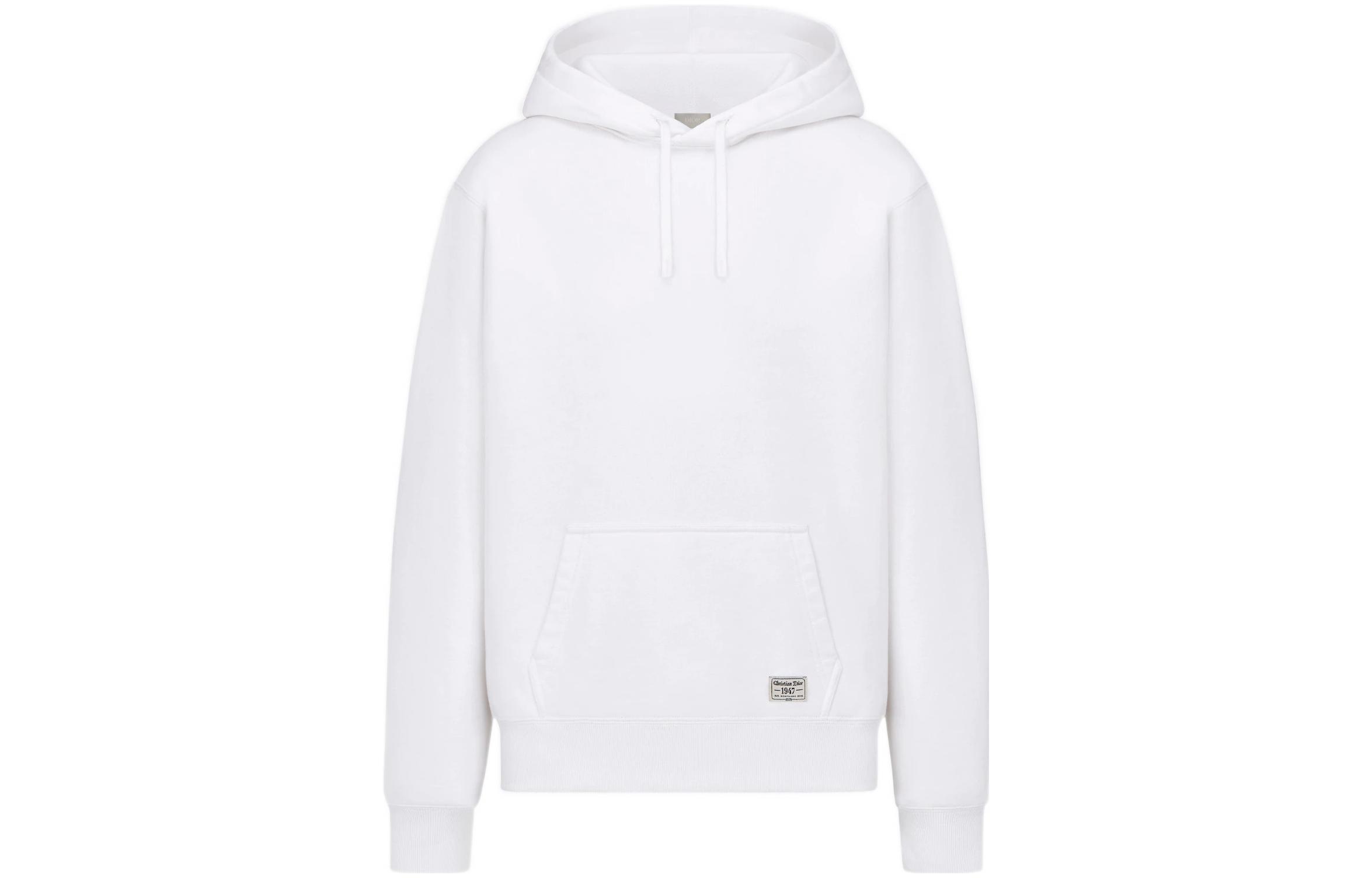 DIOR CD 1947 Limited Edition SS22  Oversized Letter Hoodie - White. 243J691B0531-C081 圖 2