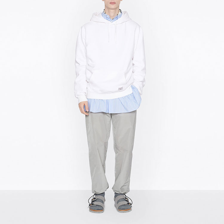 DIOR CD 1947 Limited Edition SS22  Oversized Letter Hoodie - White. 243J691B0531-C081 圖 4