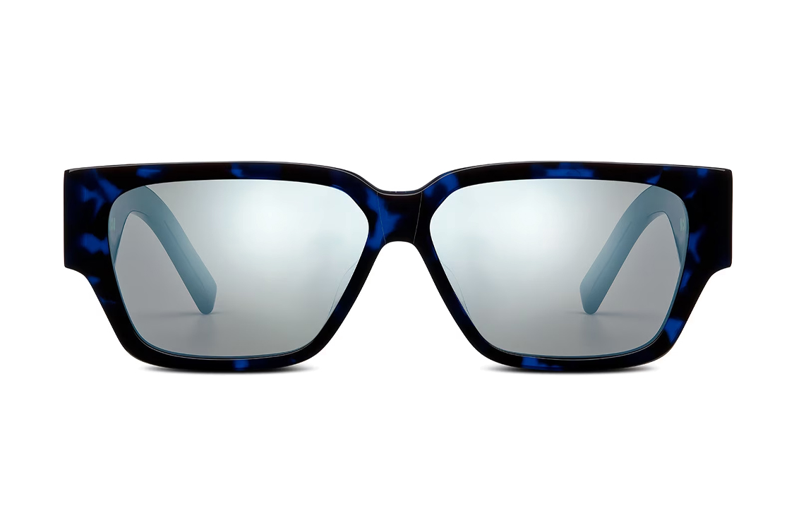 Lookbook Dior CD Diamond S5F Cermin Mata Hitam Unik dengan Kesan Tortoise. CDDMS5FXR-28I7