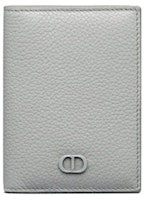 Dior CD Icon Bi-Fold Card Holder Gray Dior CD Icon Bi-Fold Card Holder Gray