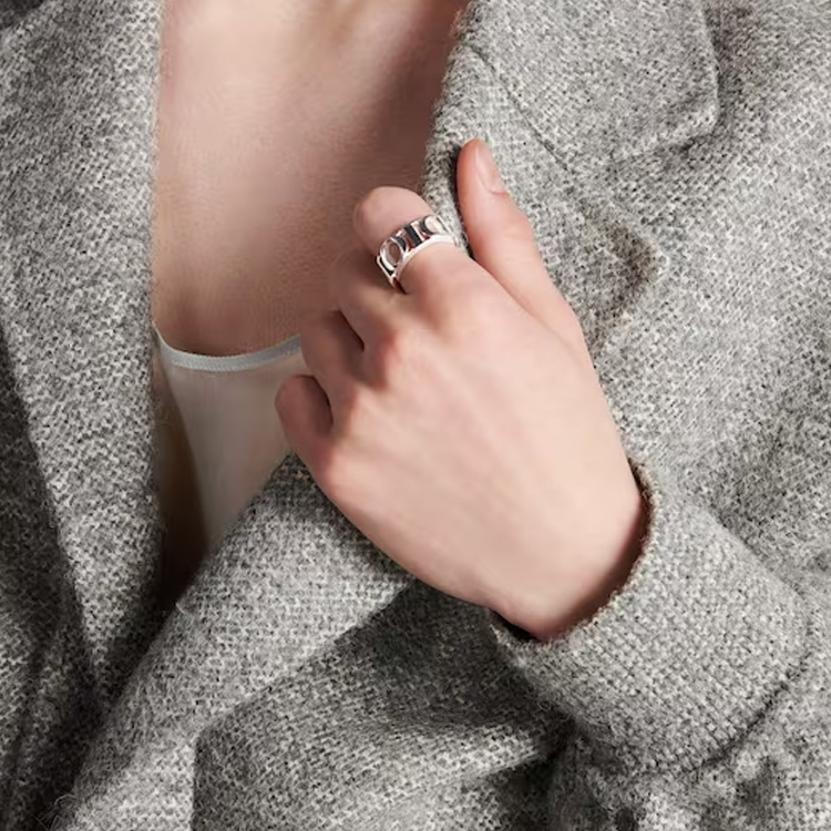 Purchase Cincin DIOR CD Icon Edisi Perak. R1548HOMMT-D000