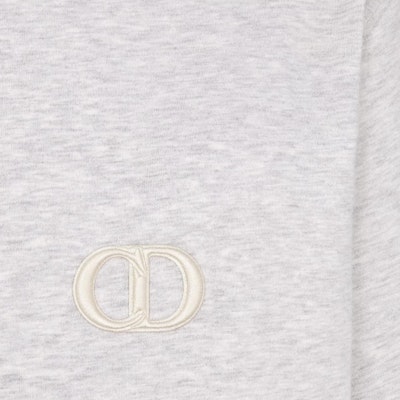 ディオール CD アイコン 刺繍 コットン クルーネック ルーズフィット Tシャツ グレー SS24 943J605A0554-C881 Sizing ディオール CD アイコン 刺繍 コットン クルーネック ルーズフィット Tシャツ グレー SS24 943J605A0554-C881