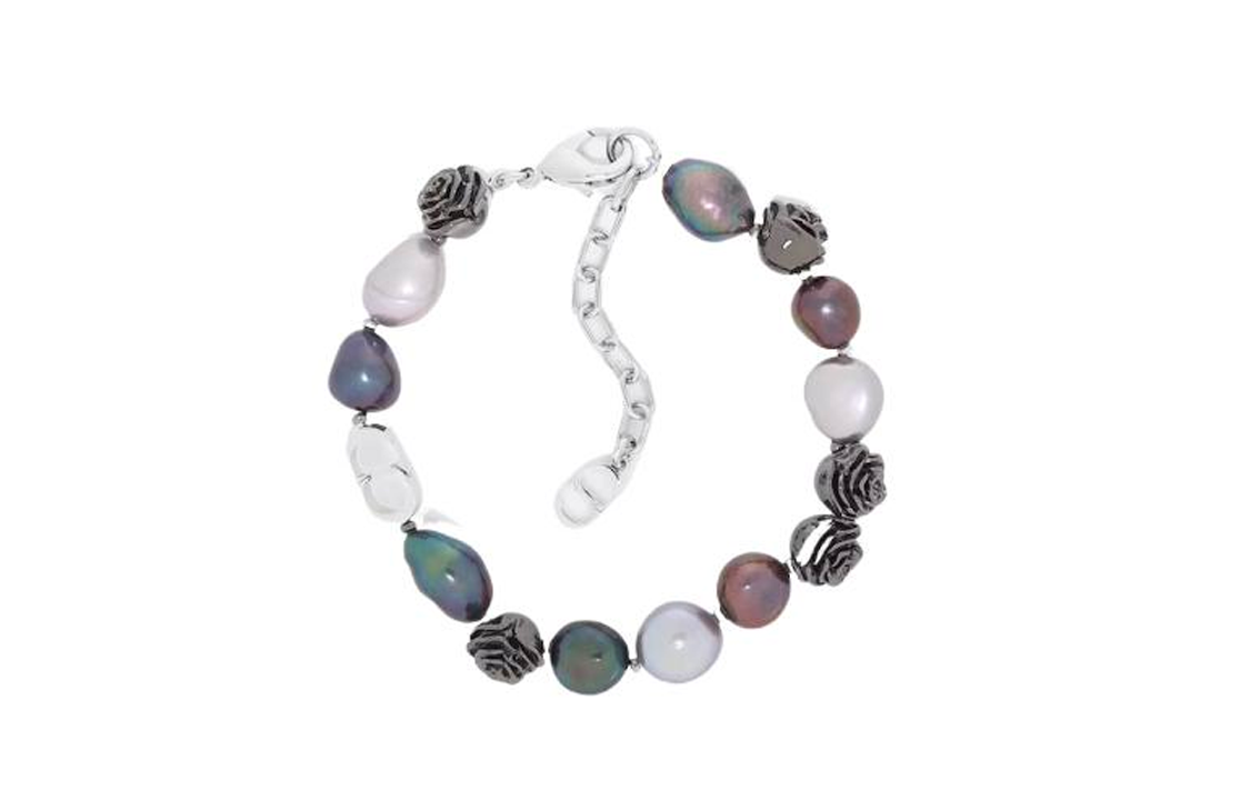 DIOR CD Icon Hollow Logo  Silver Metal Bracelet. B1970HOMGM-D950 圖 2