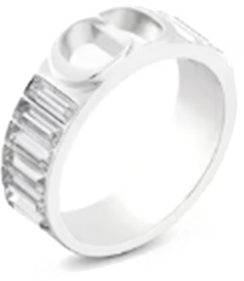 DIOR Cincin Logo CD Icon Brass Perak Lelaki R1556HOMMT-D001 Shop DIOR Cincin Logo CD Icon Brass Perak Lelaki R1556HOMMT-D001