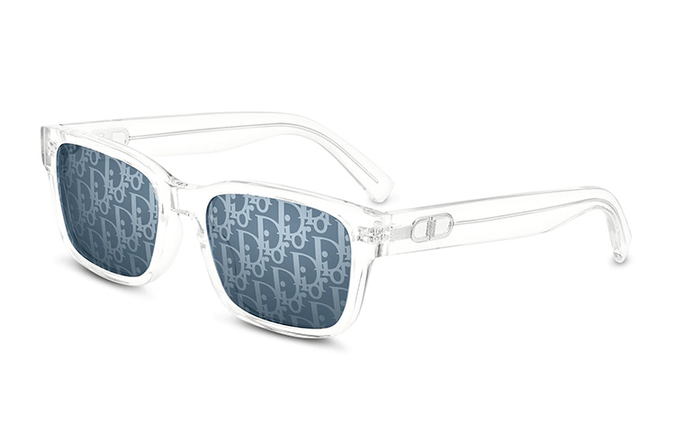 DIOR CD LINK S1U Rectangular Crystal Acetate Sunglasses Unisex Couple Style. CDLKS1UAT-88B8 圖 4