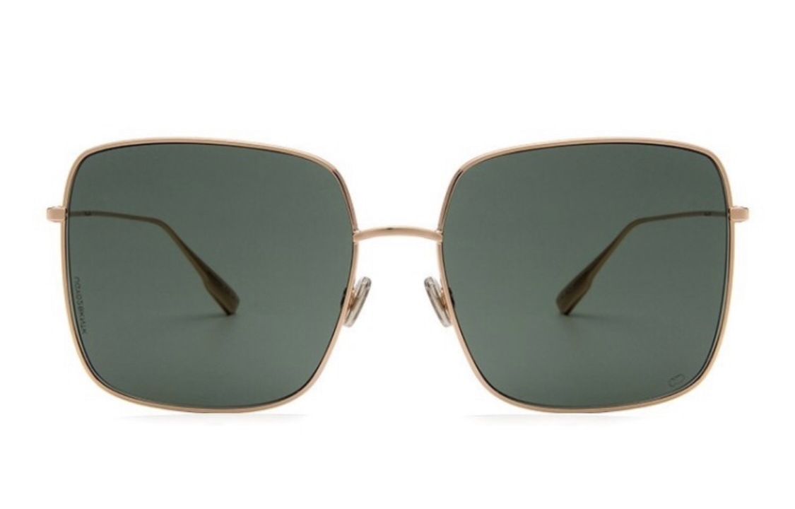 DIOR CD Logo Engraved Square Sunglasses Green DIORSTELLAIRE1-DDBO7 圖 3
