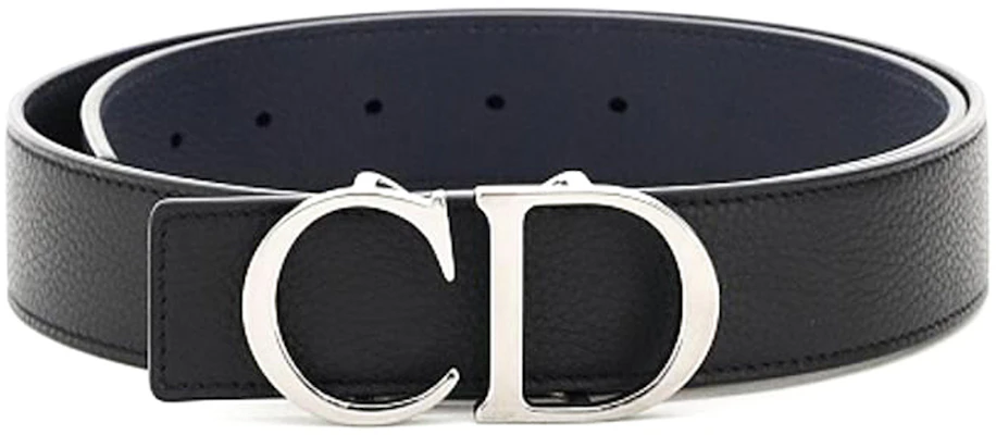 DIOR CD Tali Pinggang Kulit Hitam Lelaki Gesper Perak. 4353RUTAMH16Q Order DIOR CD Tali Pinggang Kulit Hitam Lelaki Gesper Perak. 4353RUTAMH16Q