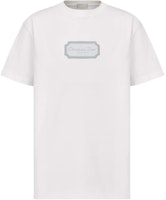 DIOR Christian Dior Couture Logo Cotton Crewneck Short Sleeve T-Shirt White Mens. 343J696C0554-C088 DIOR Christian Dior Couture Logo Cotton Crewneck Short Sleeve T-Shirt White Mens. 343J696C0554-C088