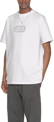 DIOR Christian Dior Couture Logo Cotton Crewneck Short Sleeve T-Shirt White Mens. 343J696C0554-C088 Sizing DIOR Christian Dior Couture Logo Cotton Crewneck Short Sleeve T-Shirt White Mens. 343J696C0554-C088