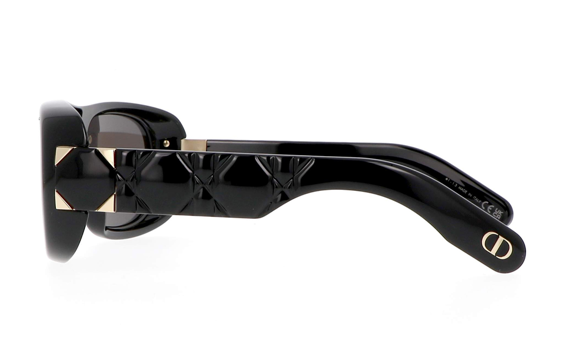 DIOR Classic Logo Square Sunglasses Black Unisex Couple Style Acetate Frame LADY 9522 S1I-10A0-59 圖 4