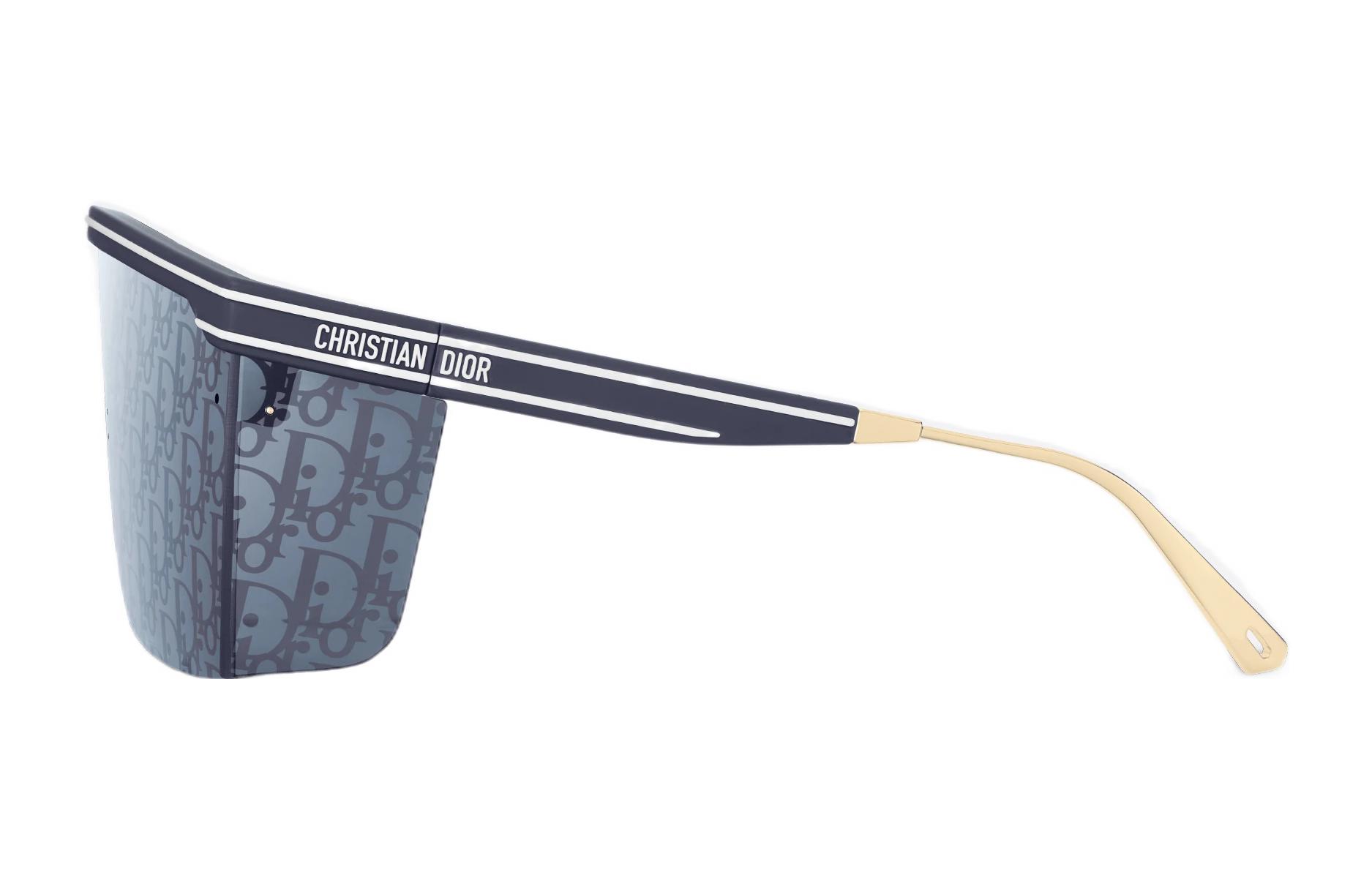 DIOR CLUB M1U Square Sunglasses Blue Monogram Unisex Fashion Eyewear DIORCLUB-M1U-31B8 圖 4