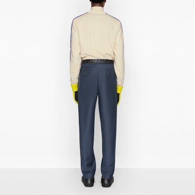 DIOR Sweater Kolar Tinggi Blok Warna 113M623AT192-C084 Purchase DIOR Sweater Kolar Tinggi Blok Warna 113M623AT192-C084