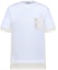 Order Dior Colorblock Crewneck Loose-Fit T-Shirt White 213J669A0554-C080