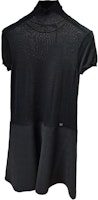 DIOR Colorblock Mid-Length Half-Turtleneck Dress Women Black Short Sleeve. 6H24611AM59-1901 DIOR Colorblock Mid-Length Half-Turtleneck Dress Women Black Short Sleeve. 6H24611AM59-1901