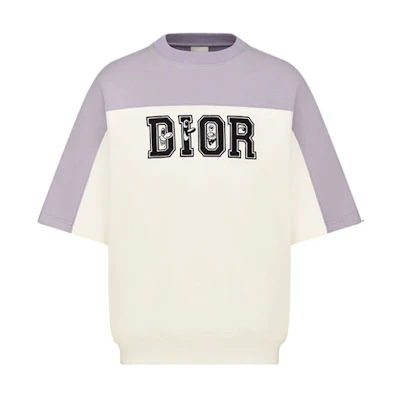DIOR Colorblock Oversized Short-Sleeve T-Shirt - New Season Collection. 193J648A0687-C880