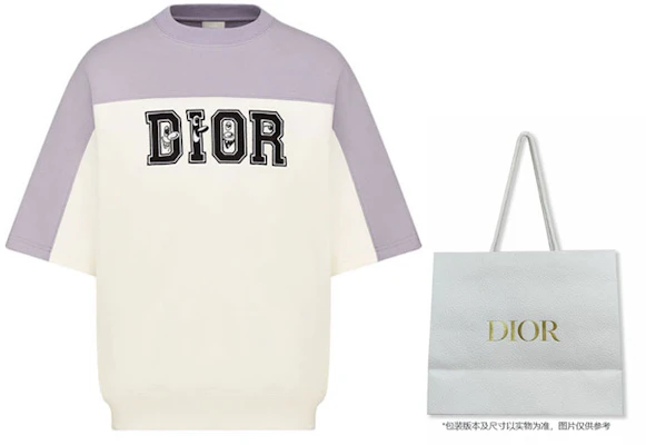 DIOR Colorblock Oversized Short-Sleeve T-Shirt - New Season Collection. 193J648A0687-C880 Shop DIOR Colorblock Oversized Short-Sleeve T-Shirt - New Season Collection. 193J648A0687-C880