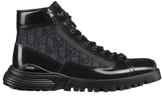 Dior Combat Ankle Boot 'Dior Oblique - Black' 3BO337ZXF_H969 Order Dior Combat Ankle Boot 'Dior Oblique - Black' 3BO337ZXF_H969