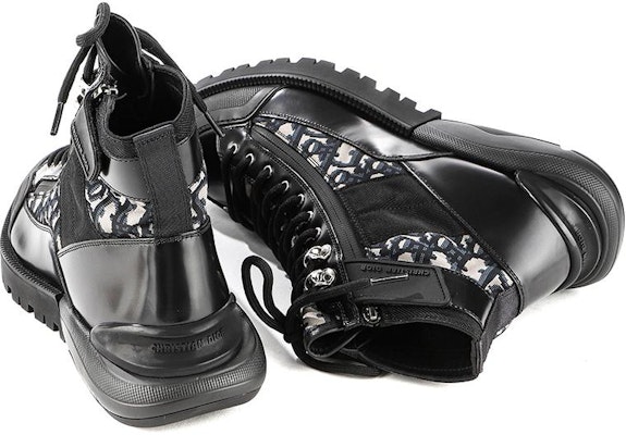 디올 오블리크 블랙 컴뱃 부츠 (Dior Oblique Black Combat Boots) 3BO219YOF-H169 Purchase 디올 오블리크 블랙 컴뱃 부츠 (Dior Oblique Black Combat Boots) 3BO219YOF-H169