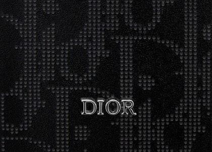 Dompet Kompak Dior Oblique Jacquard Hitam Order Dompet Kompak Dior Oblique Jacquard Hitam
